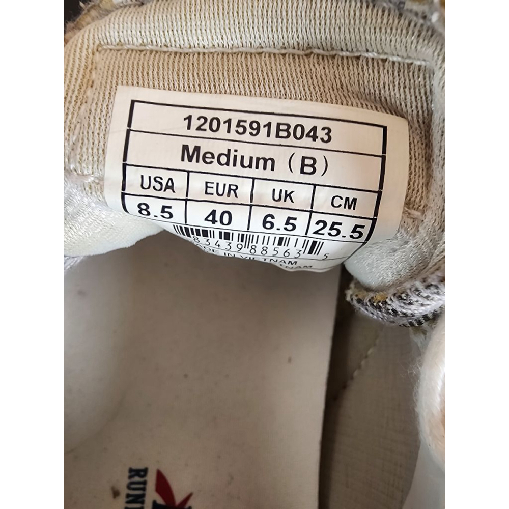 Women's Brooks Running Shoes Gray/Blue Size 8.5 - Picture 8 of 9